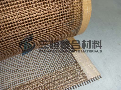 Teflon mesh conveyor belt